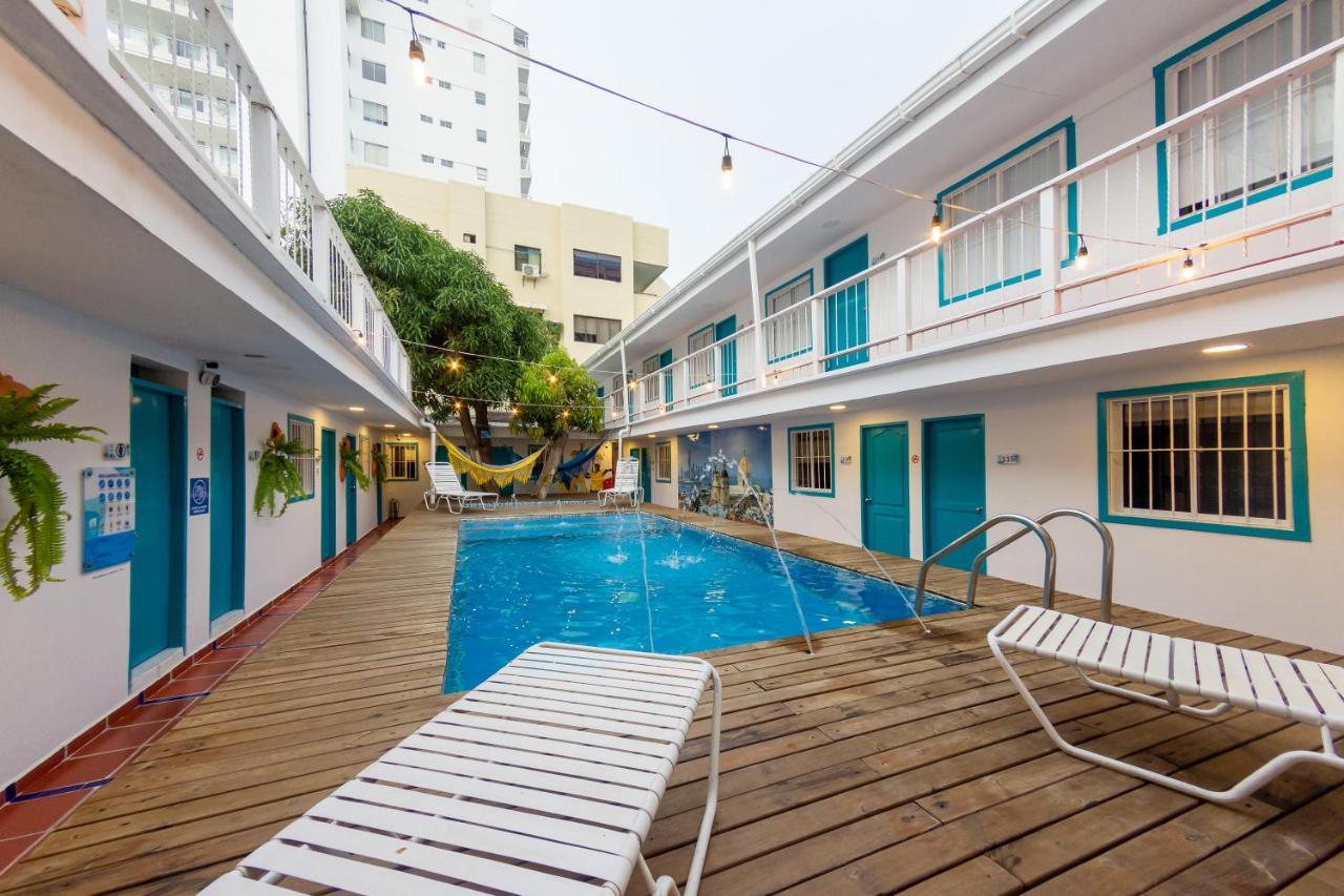 Hotel Ayenda Cartagena Blue 1804 エクステリア 写真