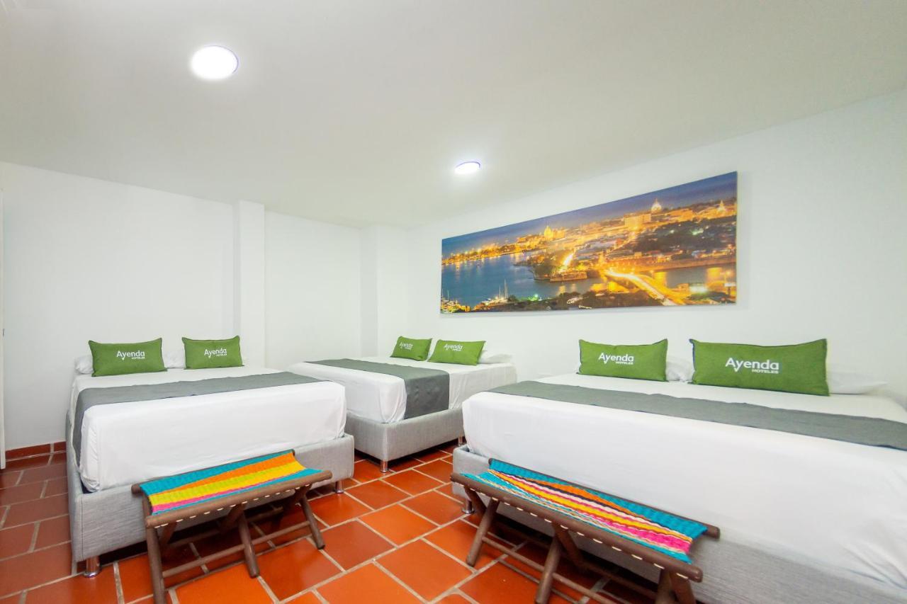 Hotel Ayenda Cartagena Blue 1804 エクステリア 写真