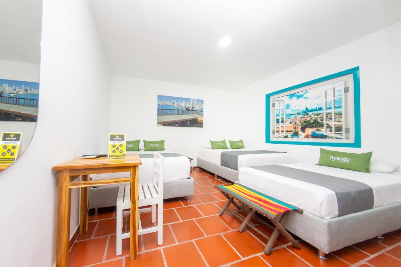 Hotel Ayenda Cartagena Blue 1804 エクステリア 写真