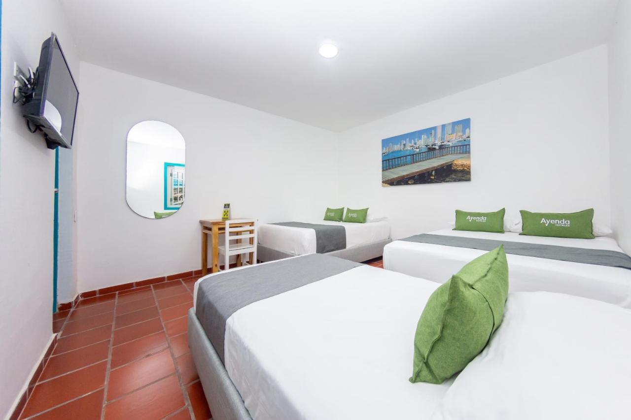 Hotel Ayenda Cartagena Blue 1804 エクステリア 写真