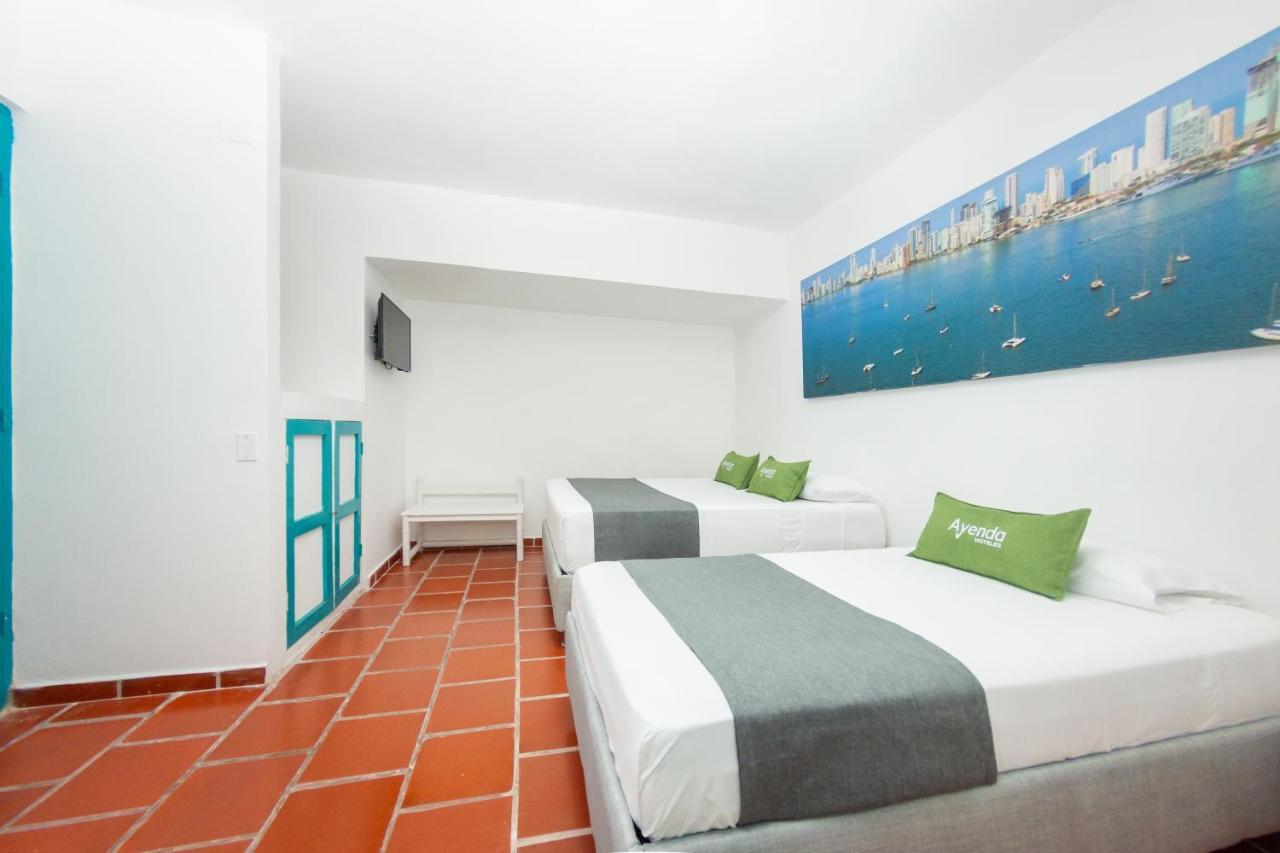 Hotel Ayenda Cartagena Blue 1804 エクステリア 写真