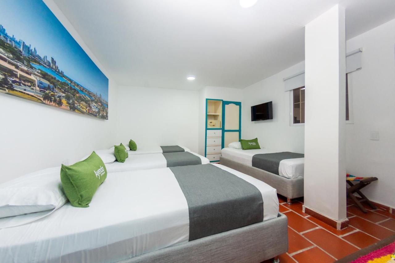 Hotel Ayenda Cartagena Blue 1804 エクステリア 写真