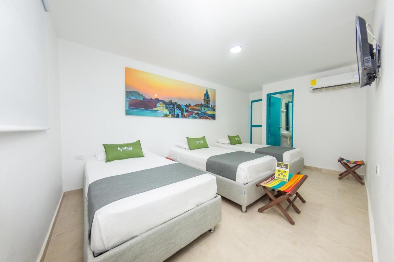 Hotel Ayenda Cartagena Blue 1804 エクステリア 写真