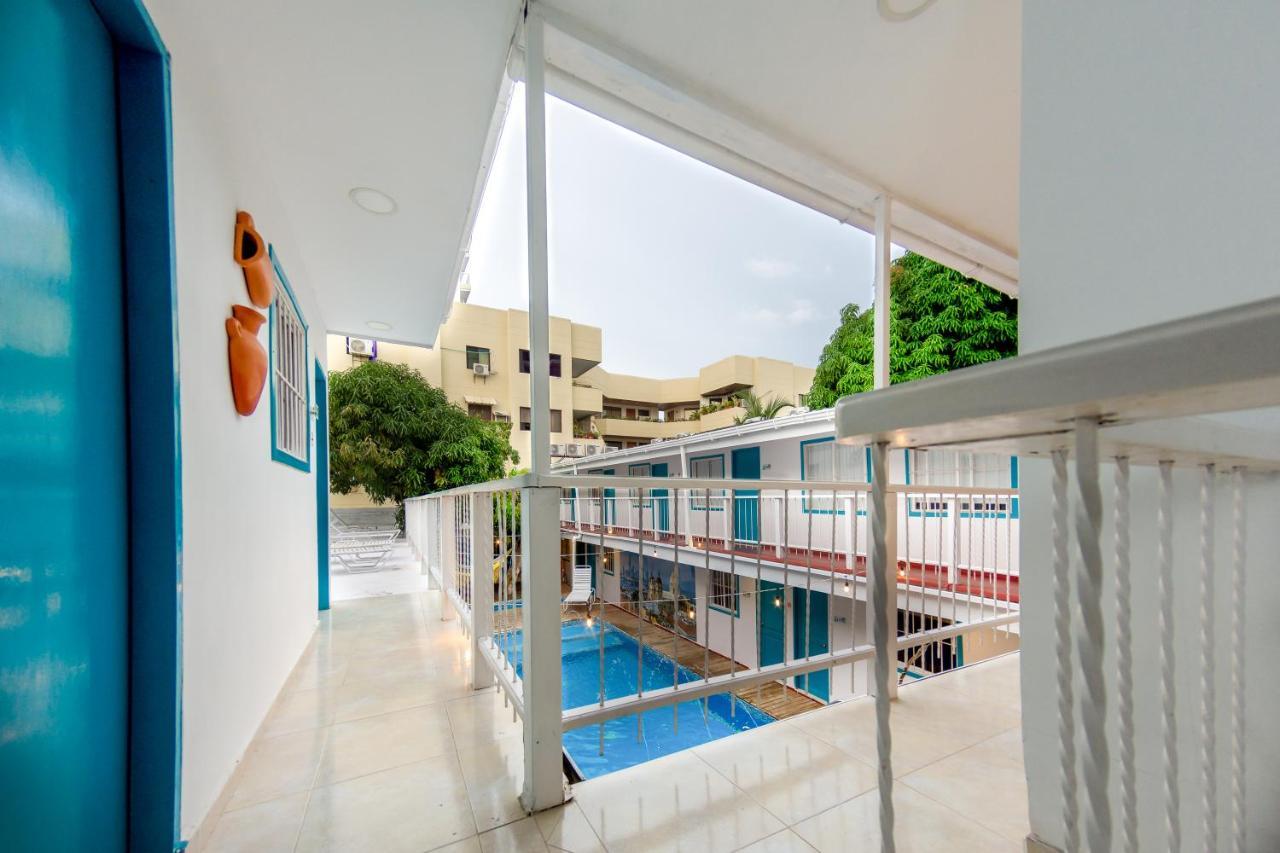 Hotel Ayenda Cartagena Blue 1804 エクステリア 写真