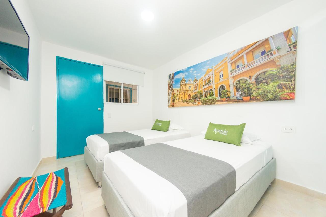 Hotel Ayenda Cartagena Blue 1804 エクステリア 写真