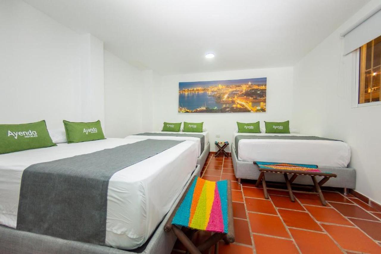 Hotel Ayenda Cartagena Blue 1804 エクステリア 写真